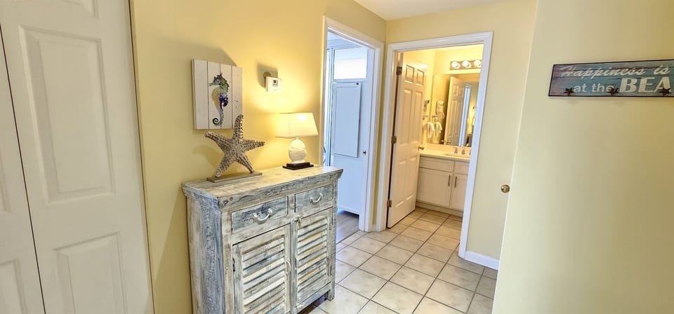 This bathroom has a Walk-in Shower