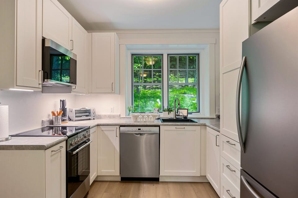 Newly remodeled kitchen