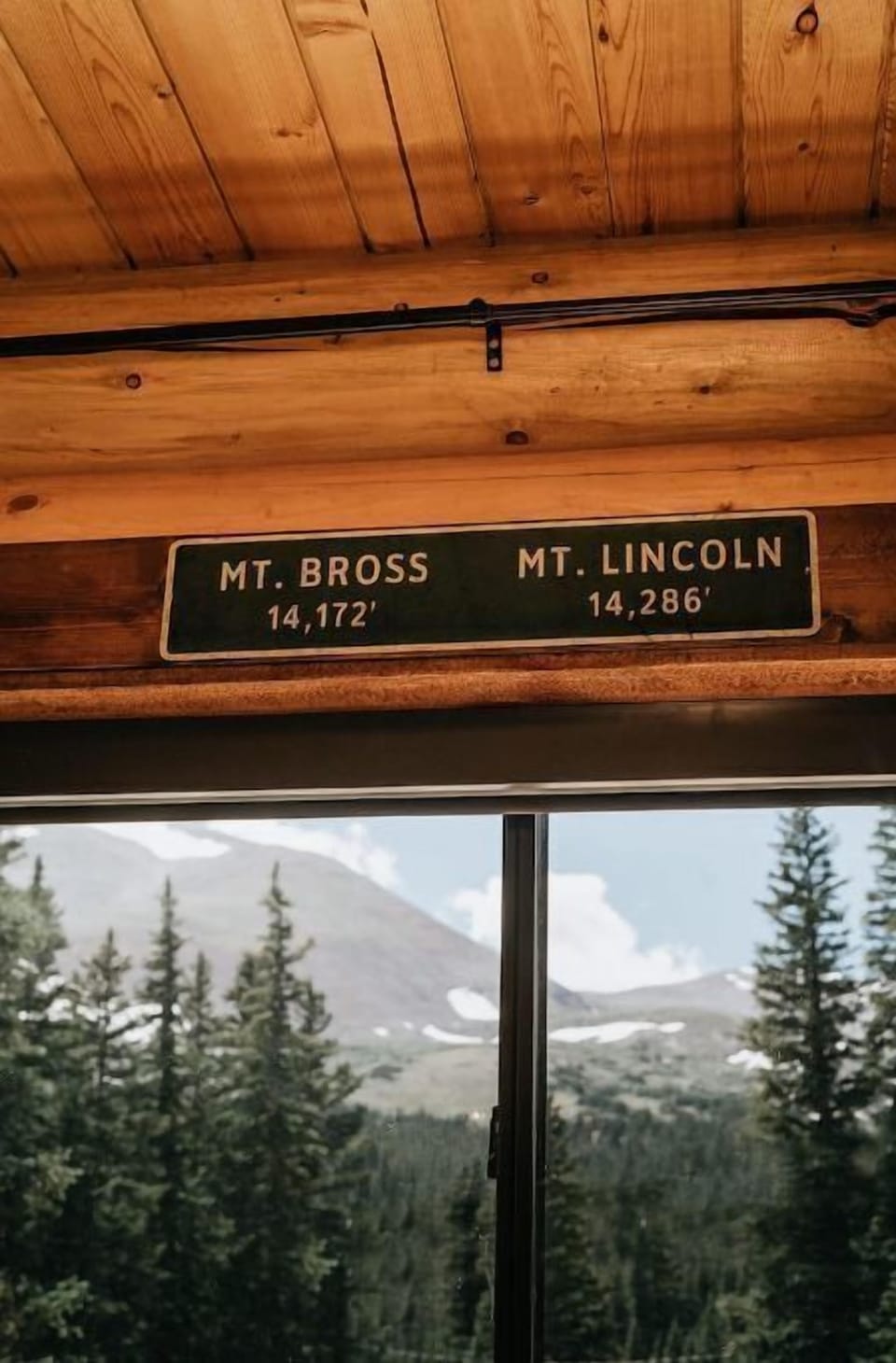 Feast your eyes on these views from the dining table and living room.