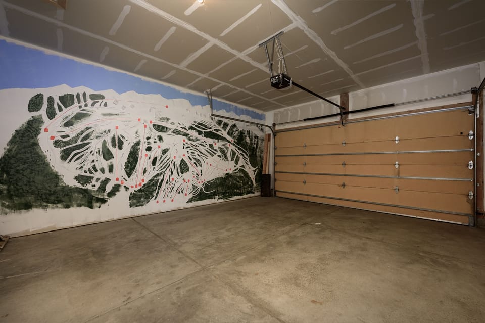Attached Two Car Garage