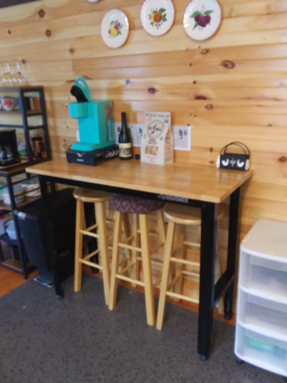 bar area