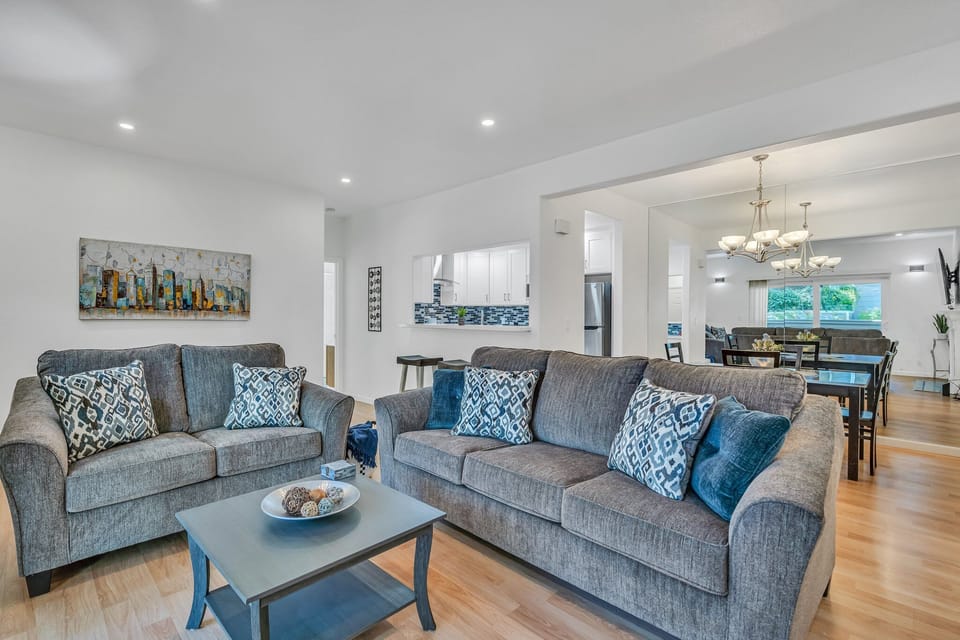 Sofa sleeper in living room