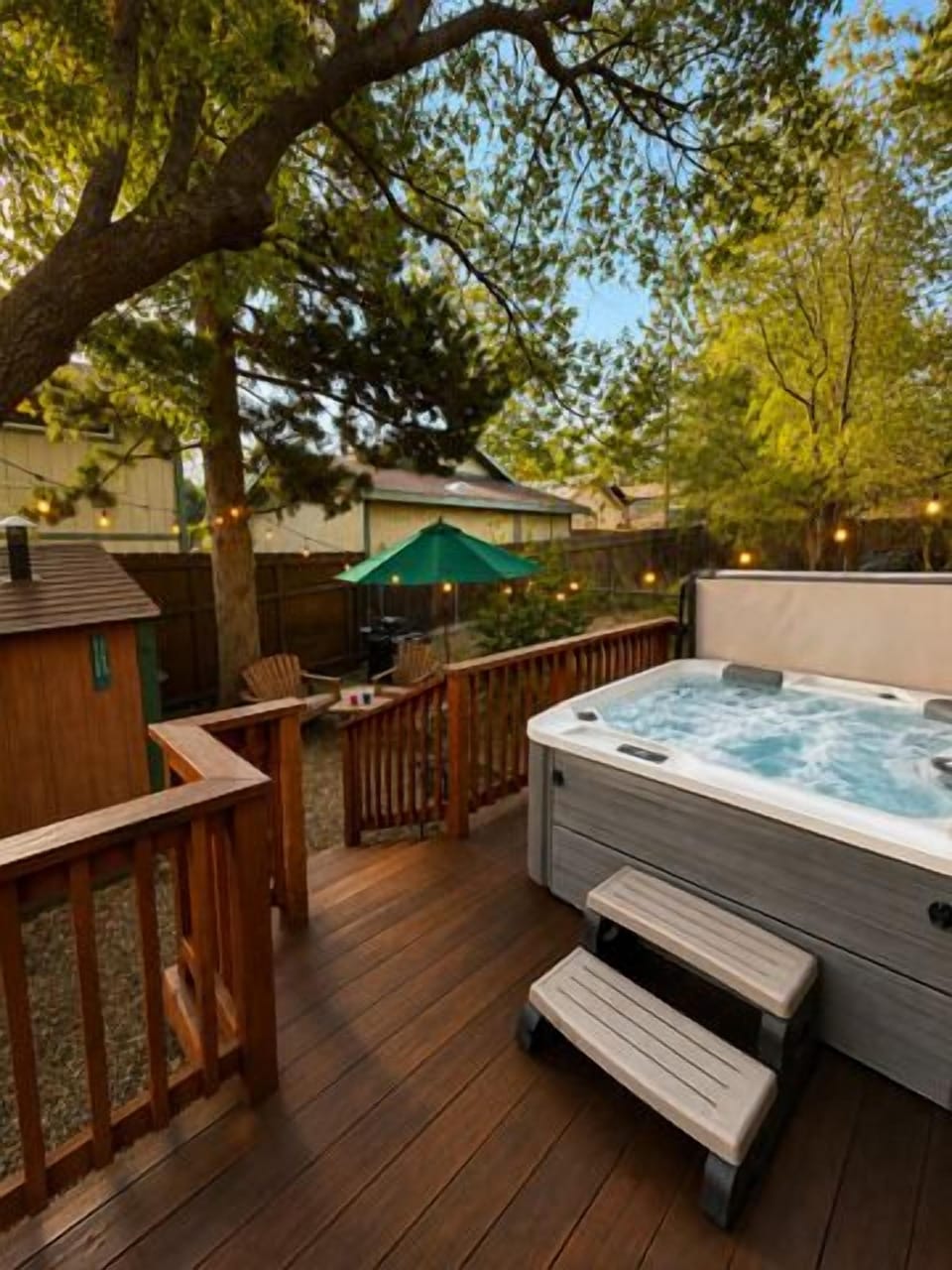 After a full day of mountain adventures, this is the perfect place to unwind and take it all in. Relax under the warm sunshine, soak in the peaceful surroundings, or enjoy the stars overhead as the evening unfolds.