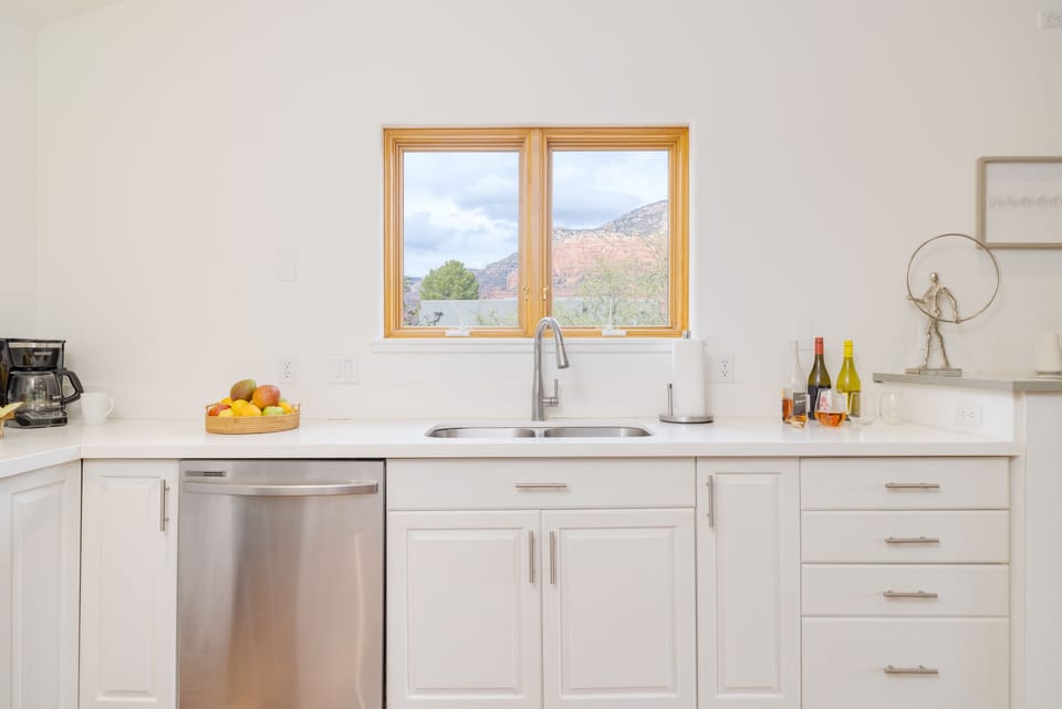 Views from the kitchen.