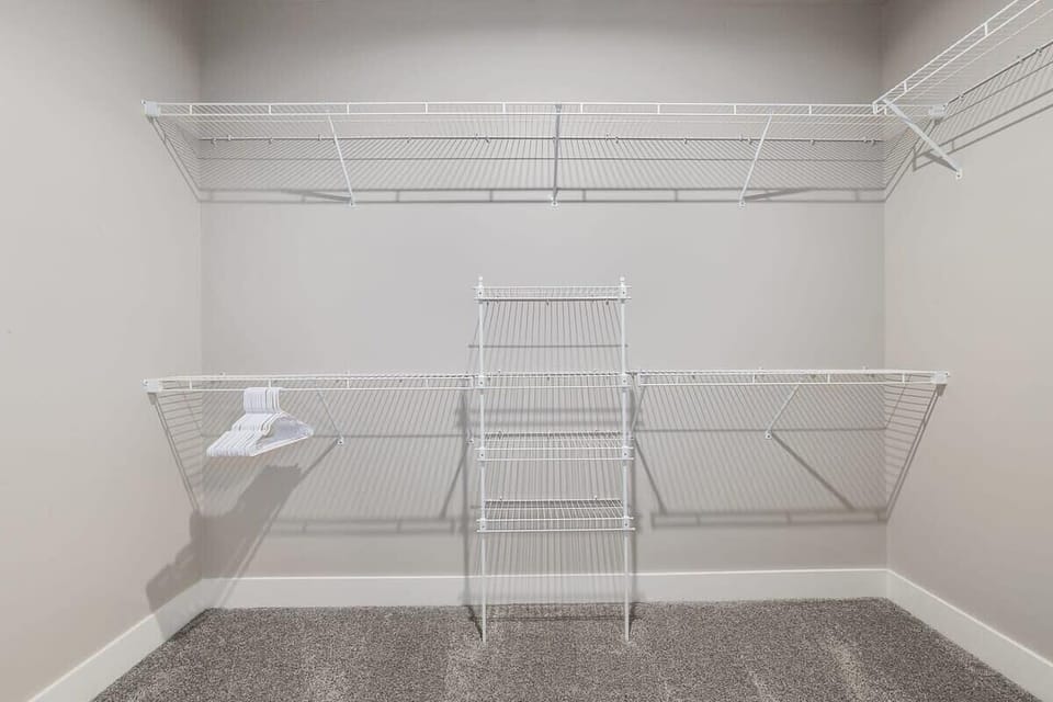 Ample Closet Space