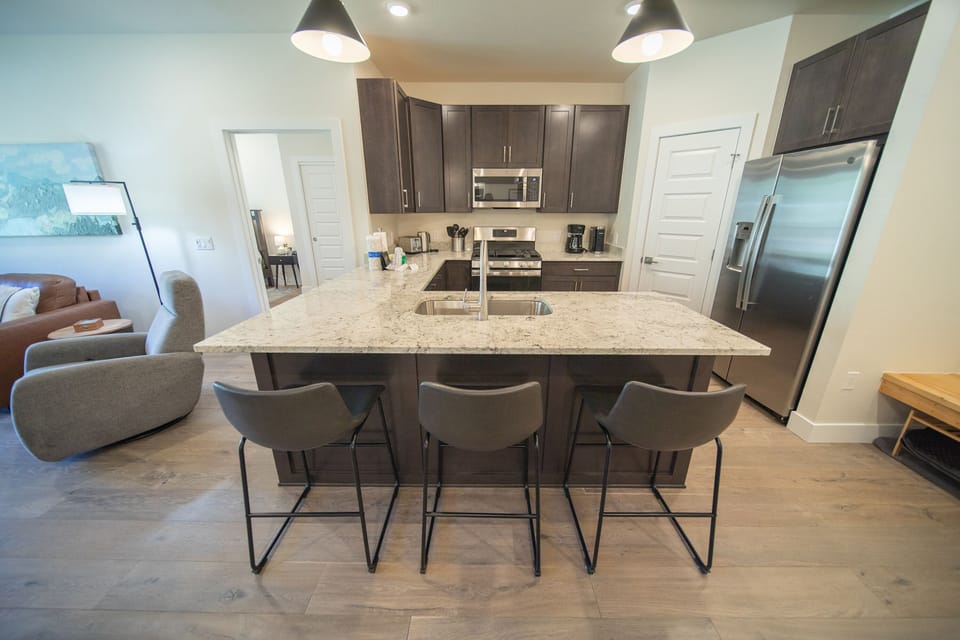 Modern vacation condo built in 2021