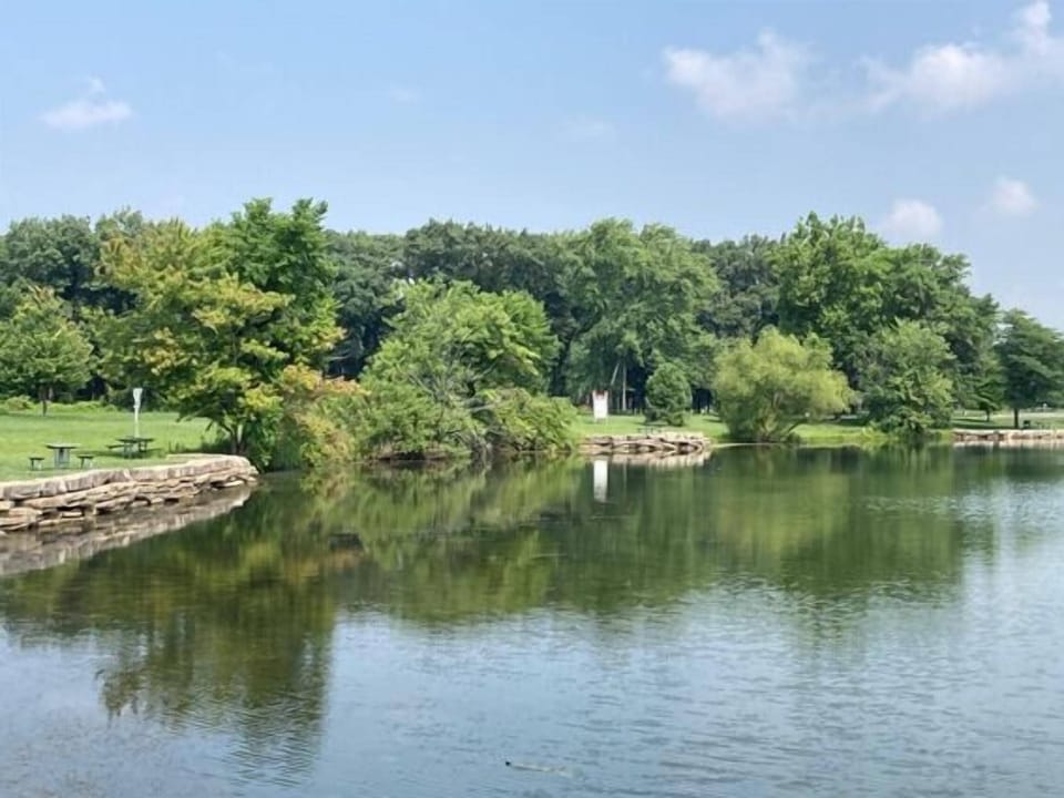 Stroll by tranquil waters and enjoy a quiet, scenic break.