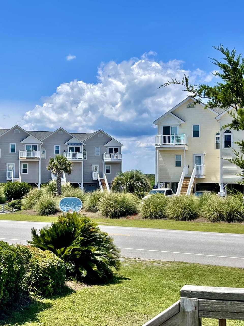View of community from private beach access