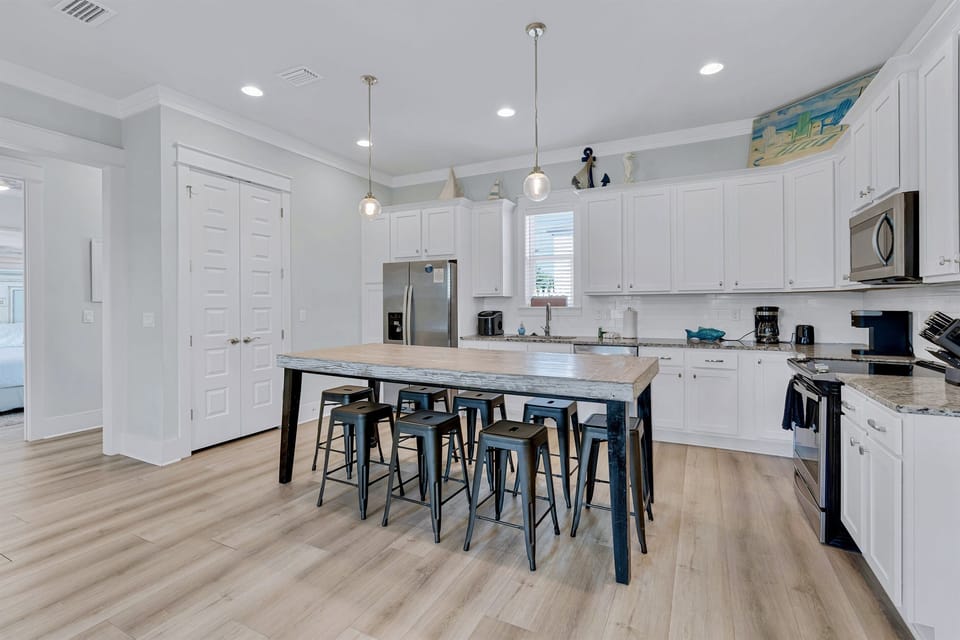 2nd Floor - Dining area and kitchen