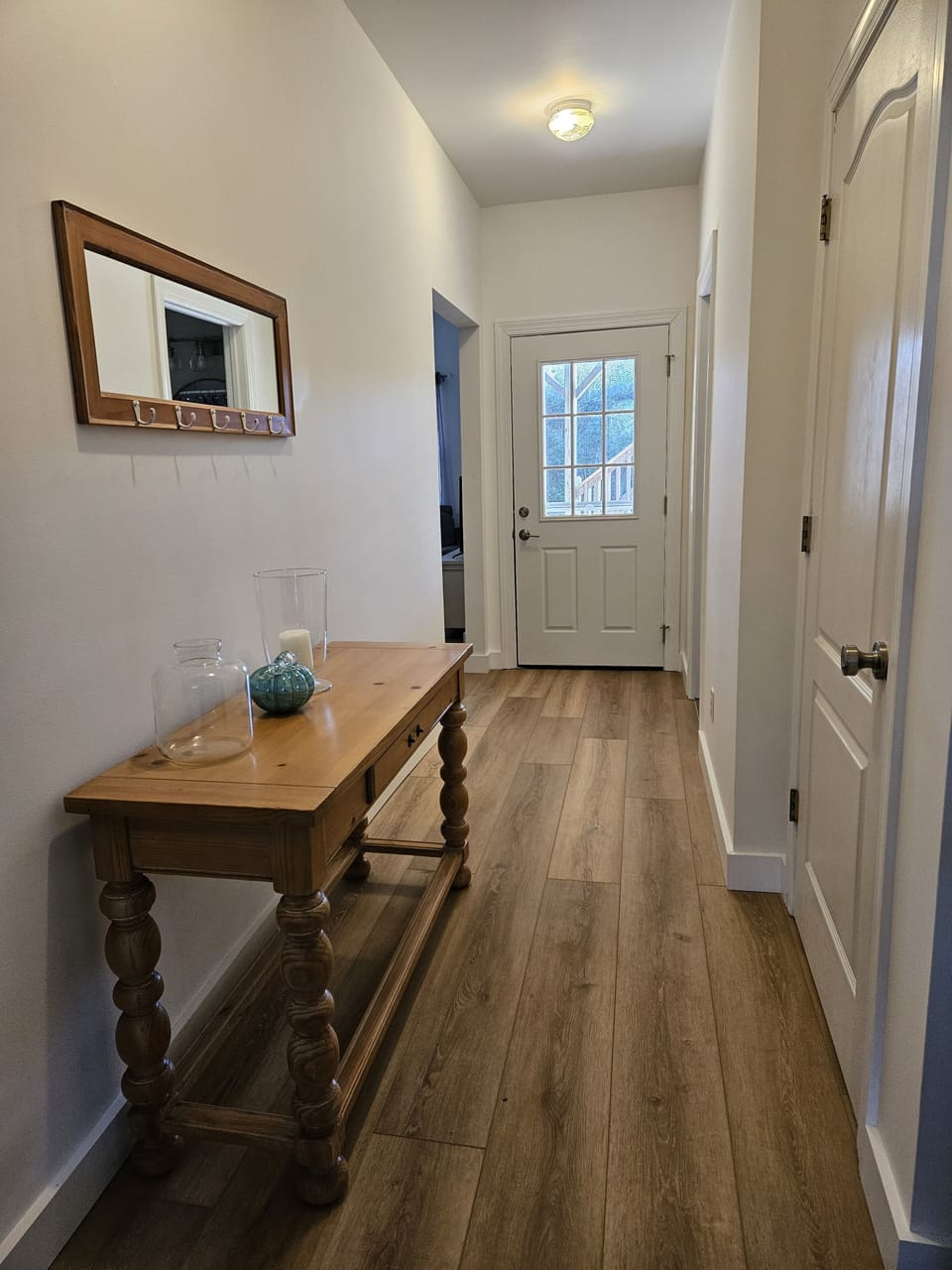 Downstairs entry hall