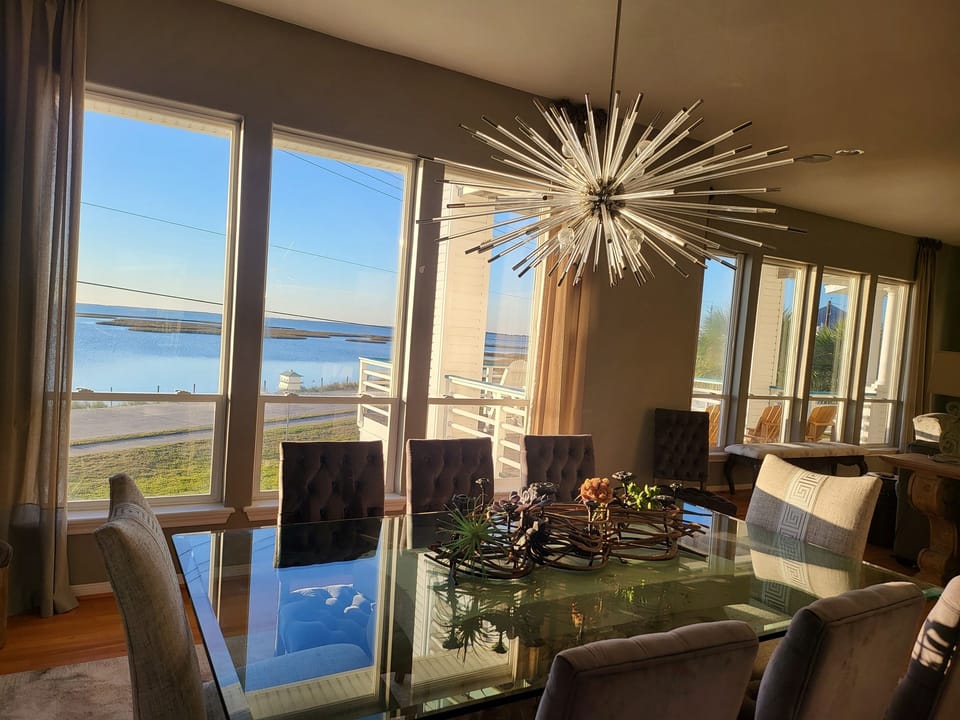 View from dining room