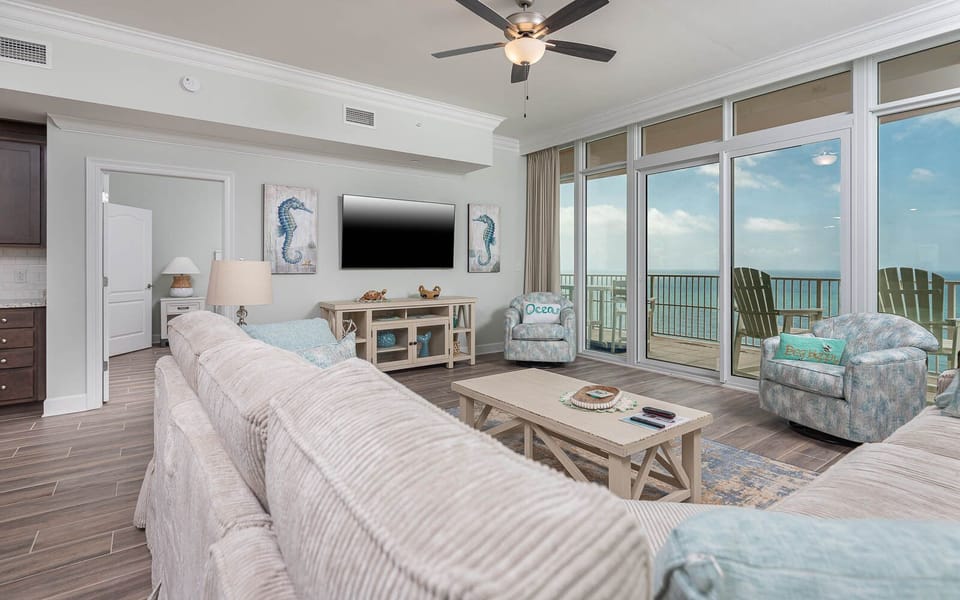 Phoenix Gulf Towers 2301, Tower One, Orange Beach, Alabama, beach front, 4 bedroom condominium on the 23rd floor