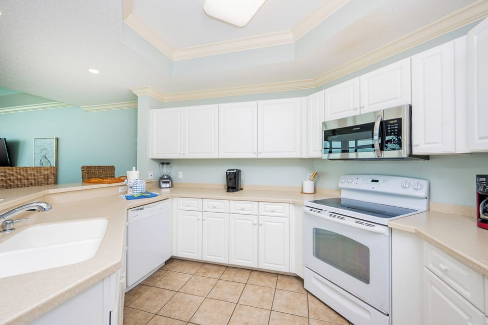 Whip up your favorite meals in this bright kitchen, where family gatherings and laughter come alive