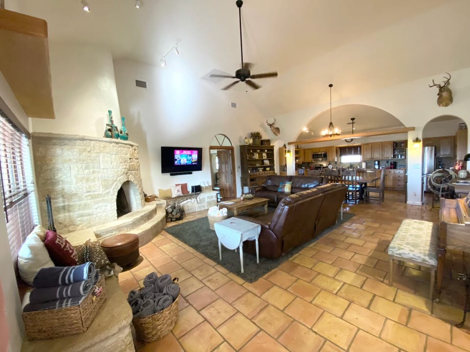 Main room and kitchen/dining- big open area