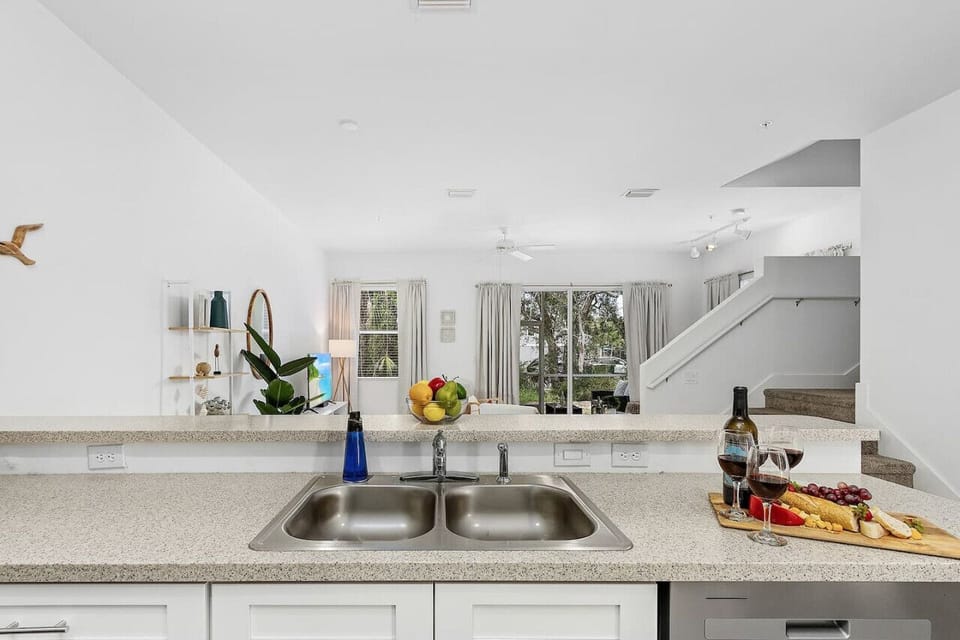 Awesome views from the kitchen