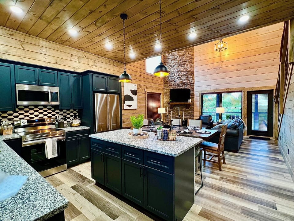 Kitchen/Living room view