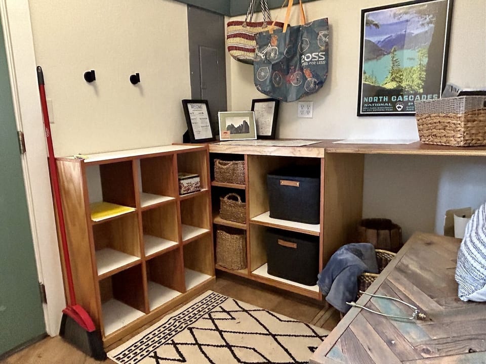 Mudroom with lots of storage