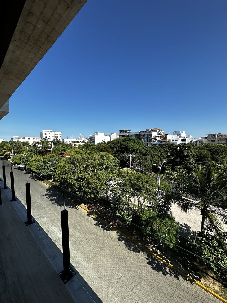 Balcony view, perfect for relaxing while overlooking the mangroves. 
