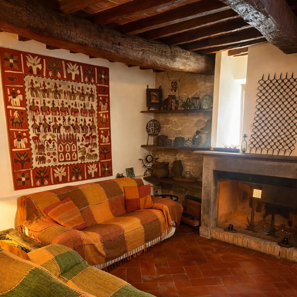 Autumn, Living Room, Spring, Summer