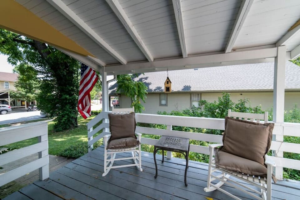 Relax on our porch.