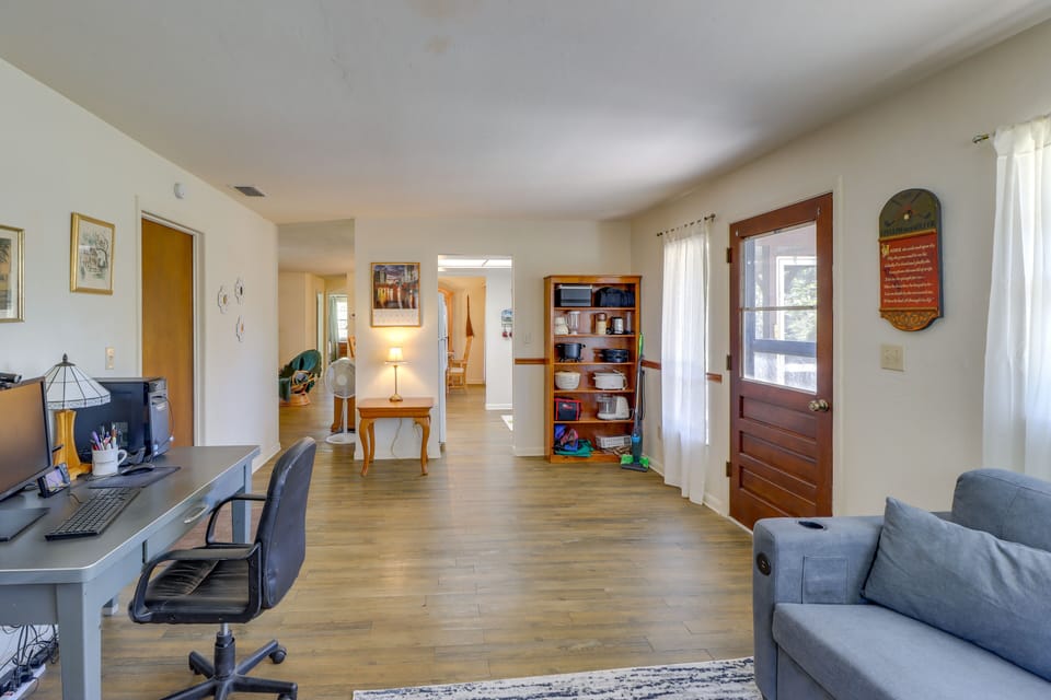 Living Room | Work Desk | Full Sleeper Sofa