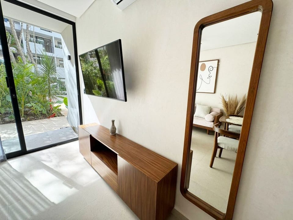 Dive into luxury with our exquisite living room setup.