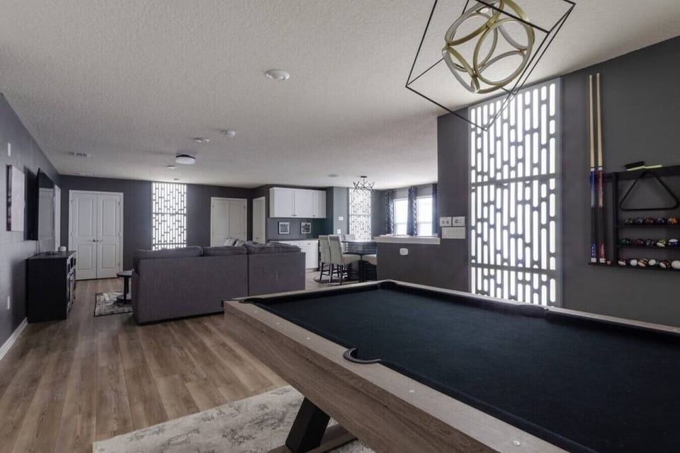 Death Star Themed Loft - Movie/Television Area, Game Table, Pool Table