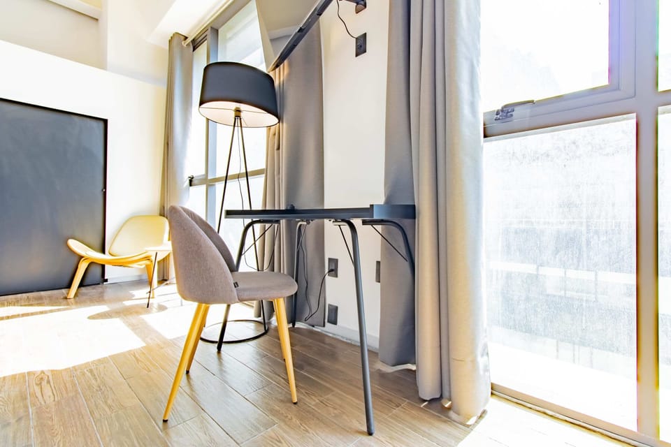 Ideal spot for remote work or study.


