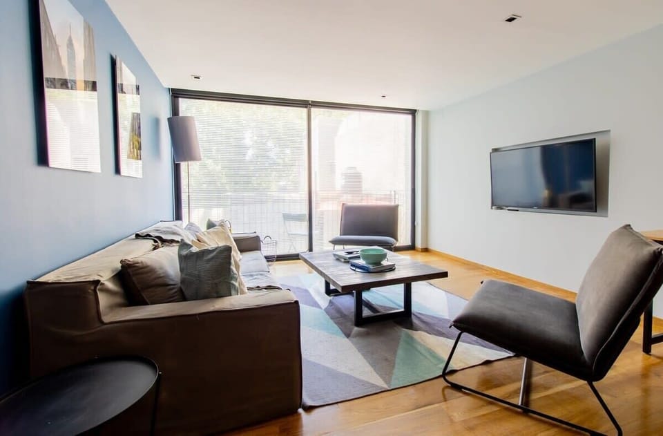 Comfortable furnished living room