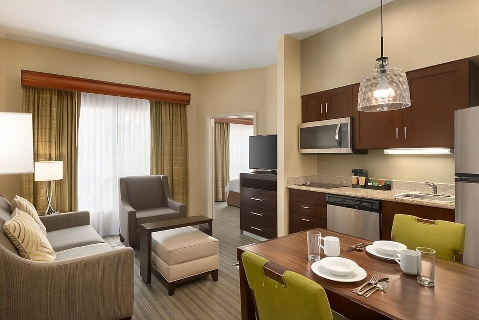 Enjoy a spacious suite layout made for longer stays.