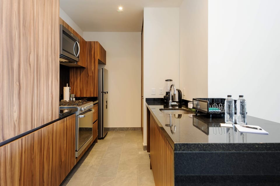 Equipped kitchen