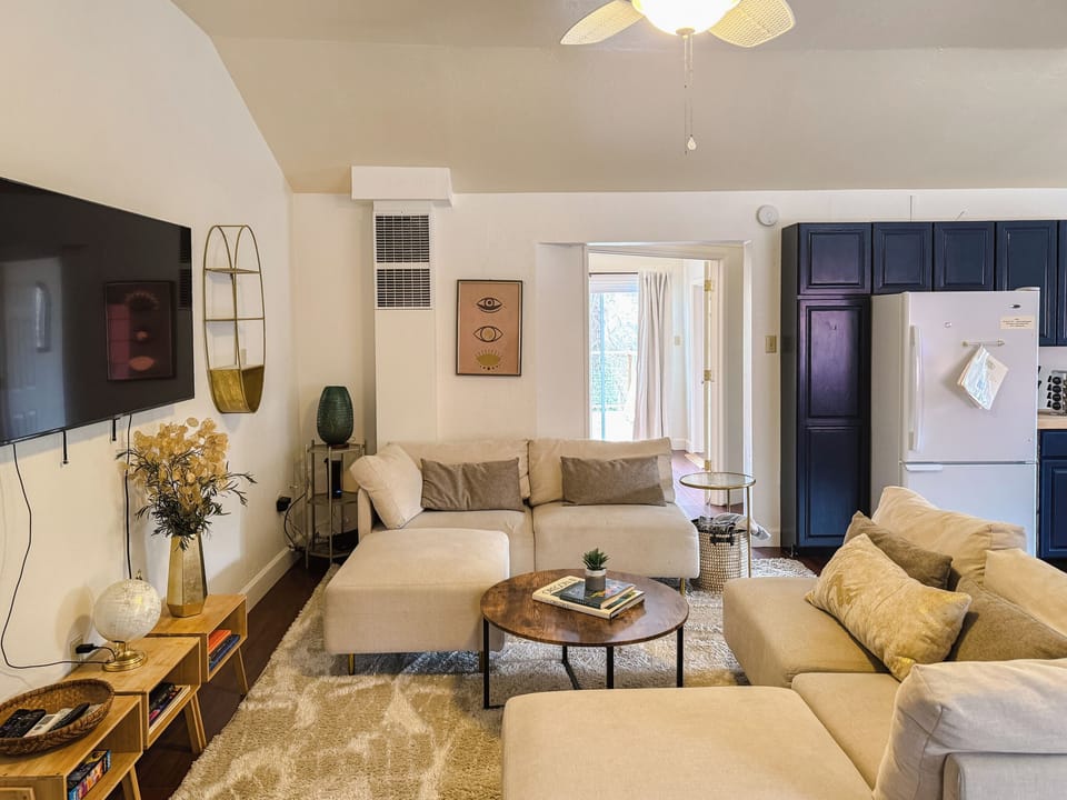 Inviting living room lounge.