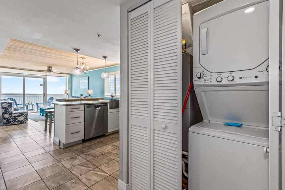 Enjoy the convenience of in-unit laundry during your stay! This space is equipped with a washer and dryer to keep you fresh and ready, so you can focus on relaxing and exploring the beautiful surroundings.