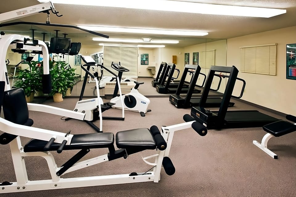 Train comfortably with plenty of space for full-body routines.