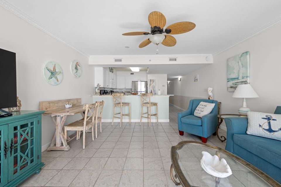 Open dining area