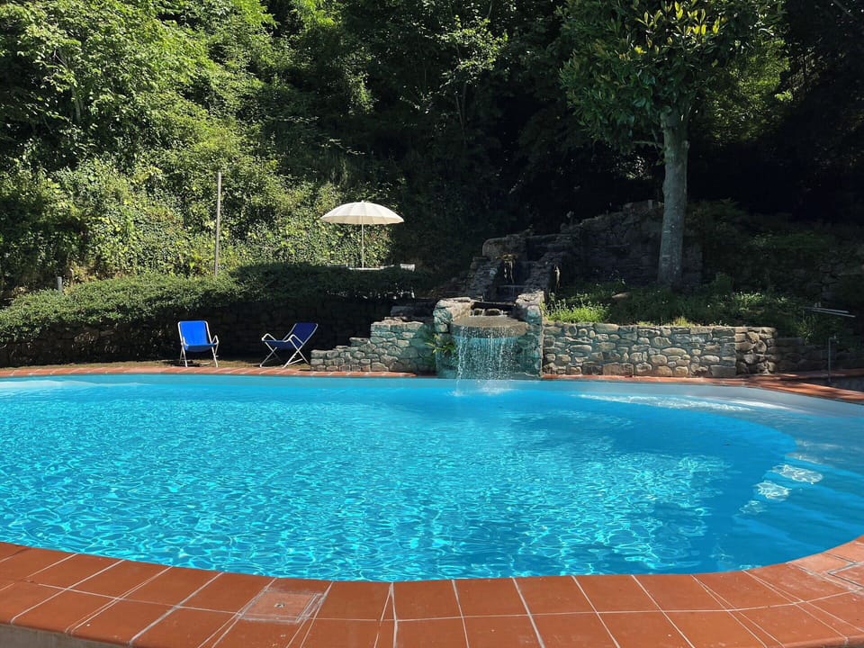 Blue, Swimming Pool, Water, Composite Material, Resort, Leisure, Water Feature, Shade, Outdoor Furniture, Eco Hotel