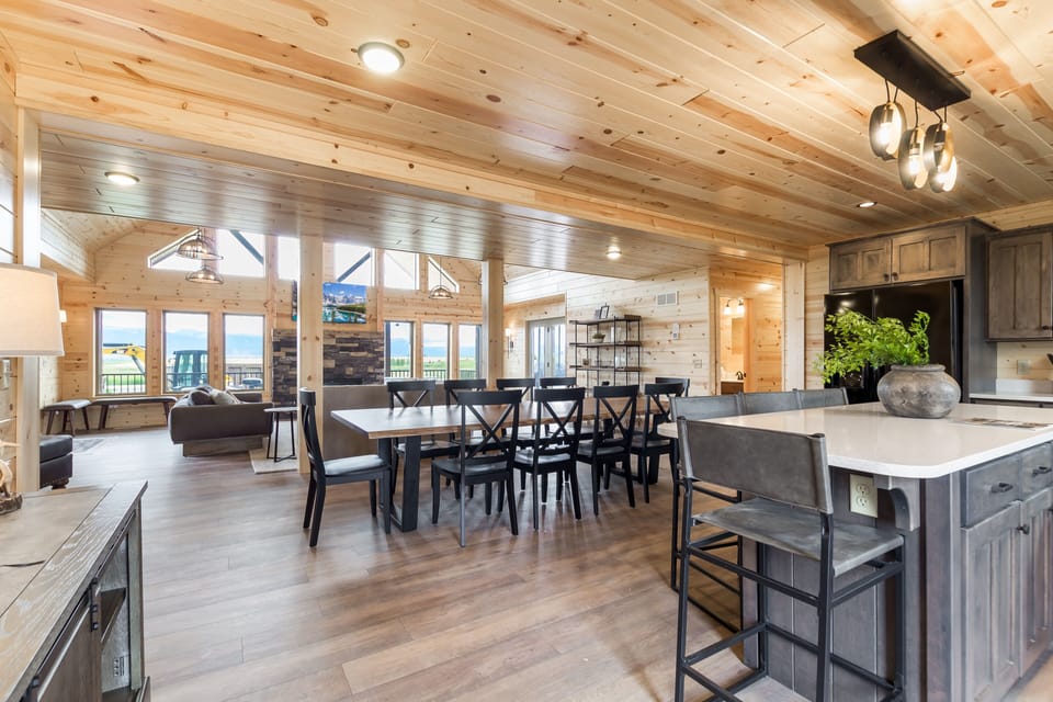 Pull up a chair and enjoy a meal with family and friends!