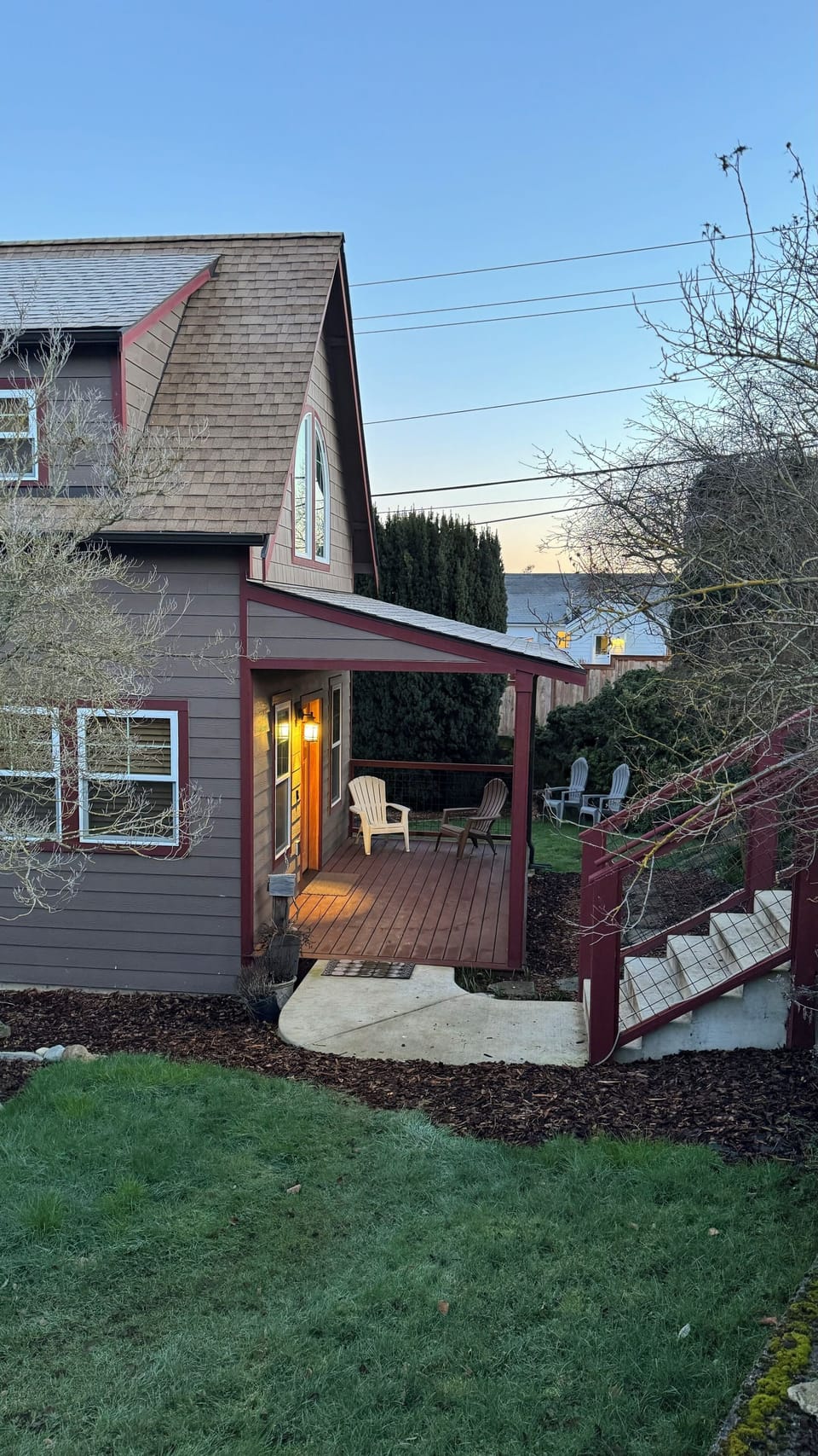 sunset…summer…looking towards Canada