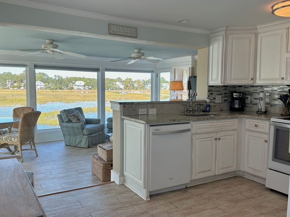 Cooking with a view!