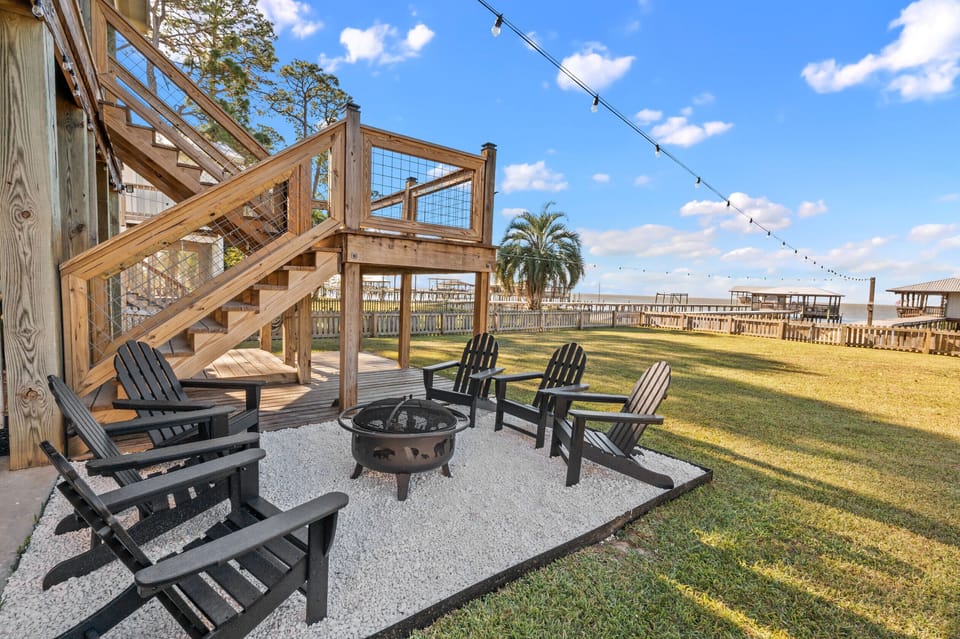 Fire pit area